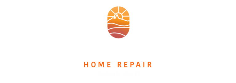 Sunset Home Service website heading