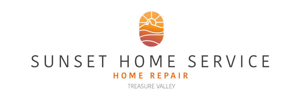 Sunset Home Service website heading